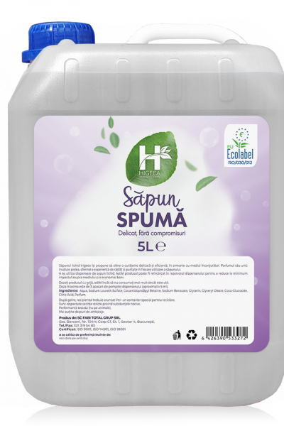 HIGEEA Sapun spuma - ECOLABEL